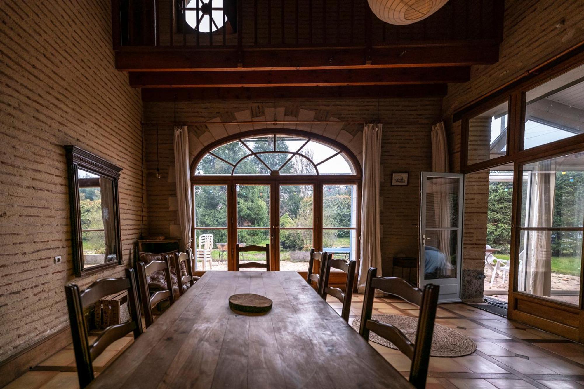 La Maison De L'Ecolieu Du Turc - Piscine Partagee Le Mas-dʼAgenais Dış mekan fotoğraf